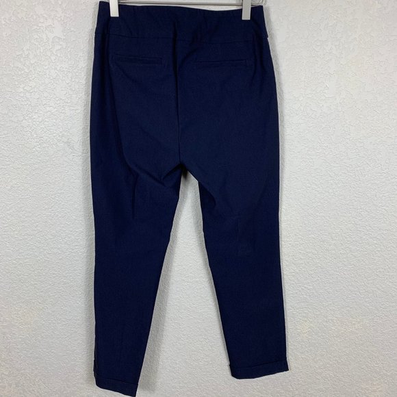 NWT Tribal Fia Blue Cuffed Straight Pants 4 - Picture 2 of 7